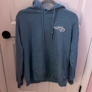 Aqua hoodie